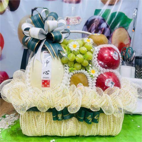 GIỎ HOA QUẢ TẶNG MẸ