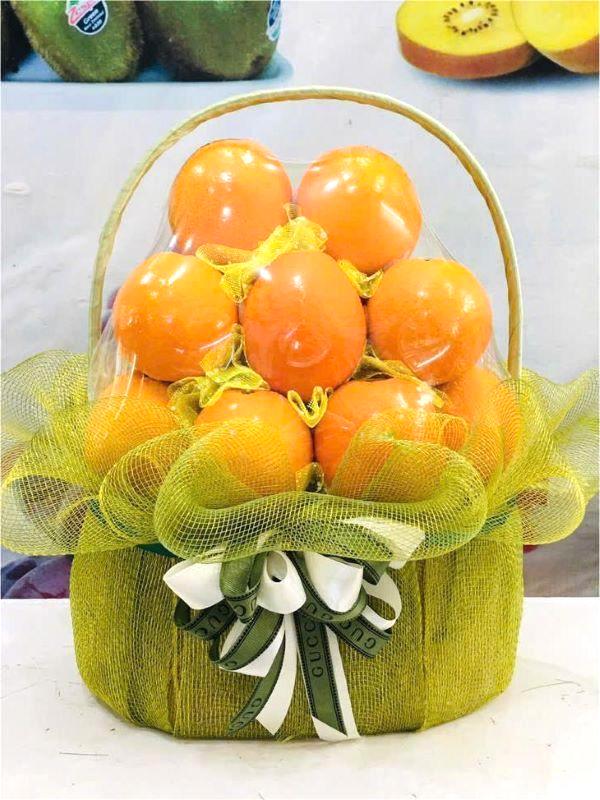 Giỏ hoa quả đi lễ chùa