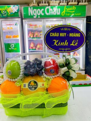 Giỏ hoa quả đám giỗ