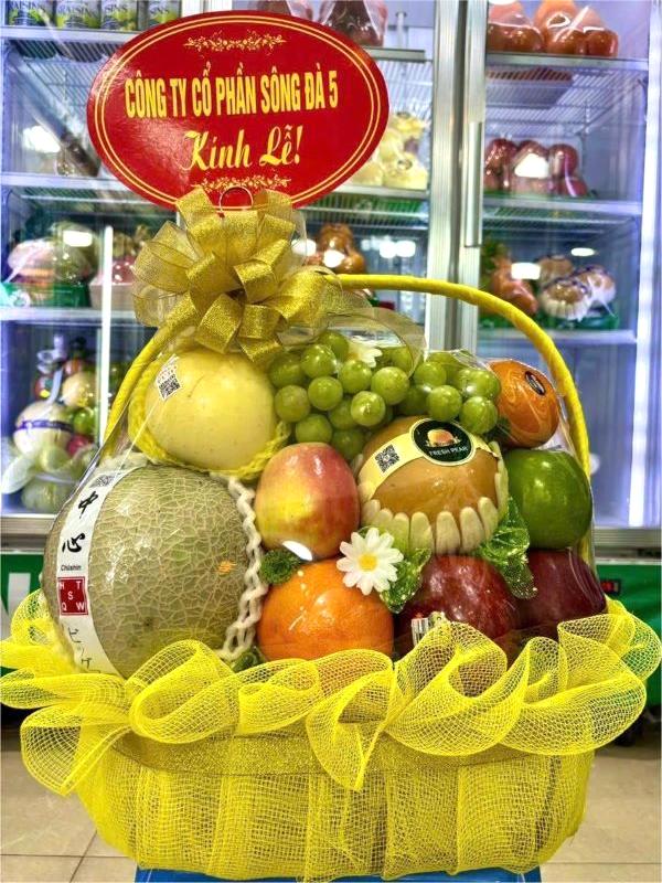 Giỏ hoa quả đám giỗ