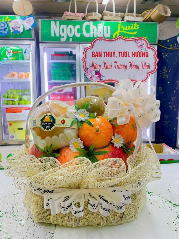 Giỏ hoa quả rẻ