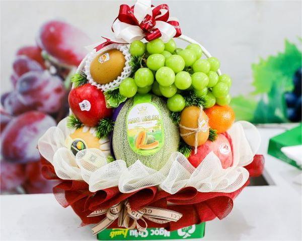giỏ hoa quả văn phòng chủ tịch nước
