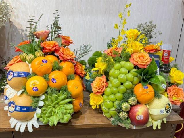 Mâm lễ hoa quả đẹp