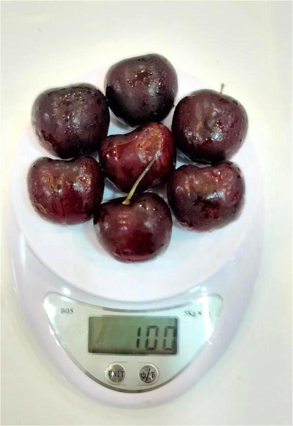 Cherry Mỹ 1kg có bao nhiêu quả