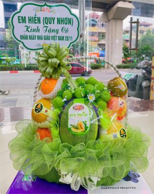 Giỏ hoa quả 20/11