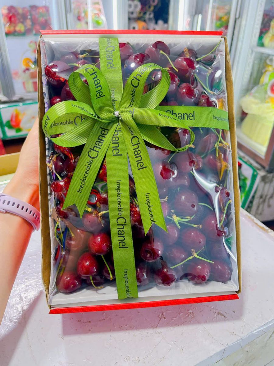 Giỏ hoa quả tết cao cấp