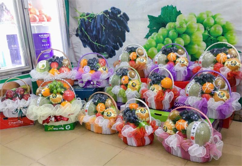 giỏ hoa quả 20/10