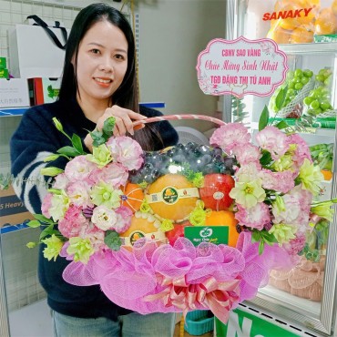 Giỏ hoa quả đẹp ngày Nhà giáo Việt Nam Giỏ hoa quả đẹp ngày Nhà giáo Việt Nam