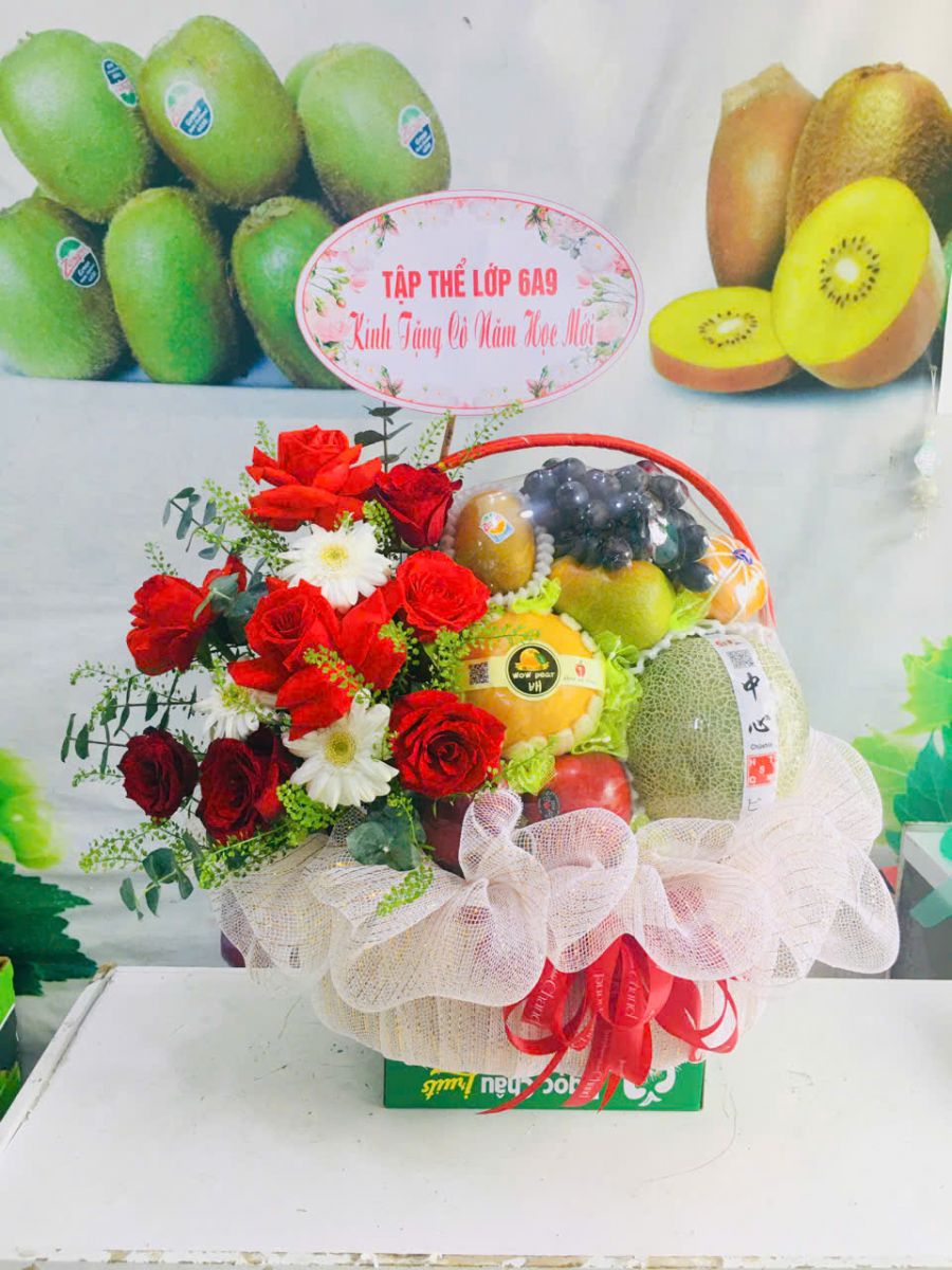 Giỏ hoa quả đẹp 2025