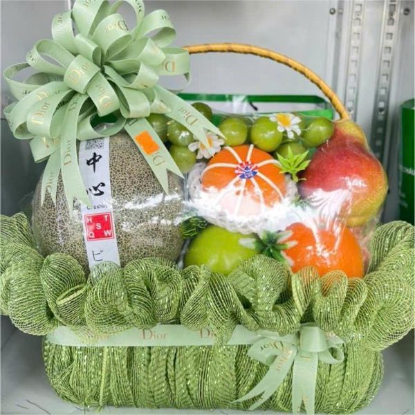 giỏ hoa quả tết Trung thu 2025