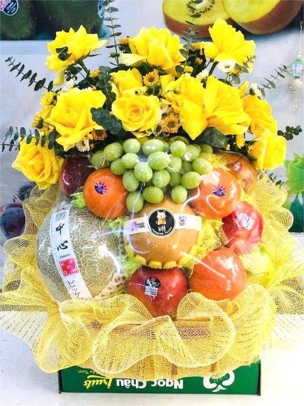 Giỏ hoa quả nhập khẩu