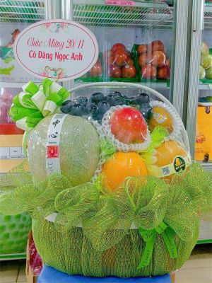 Giỏ hoa quả 20/11