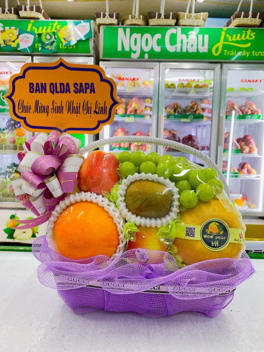 Bánh sinh nhật hoa quả nhập khẩu