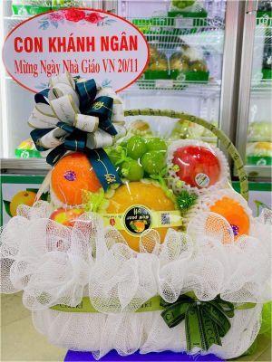 Giỏ hoa quả 20/11