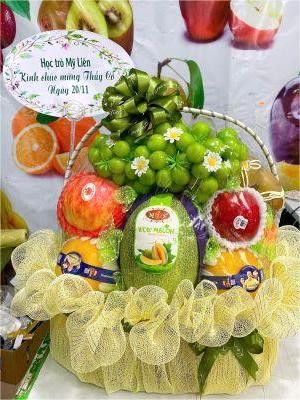 Giỏ hoa quả 20/11