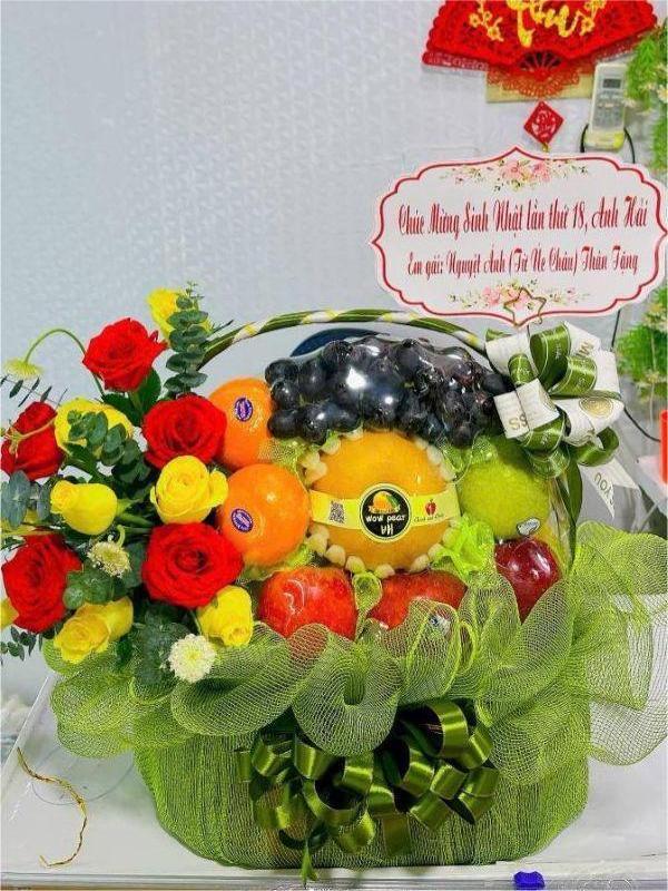 giỏ hoa quả 20/10