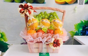 Mua giỏ hoa quả biếu tết tại Ngọc Châu fruits