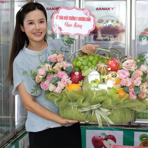 ngày 20/10 mua giỏ hoa quả nào?