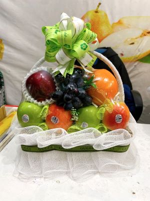 Cách làm giỏ hoa quả đơn giản