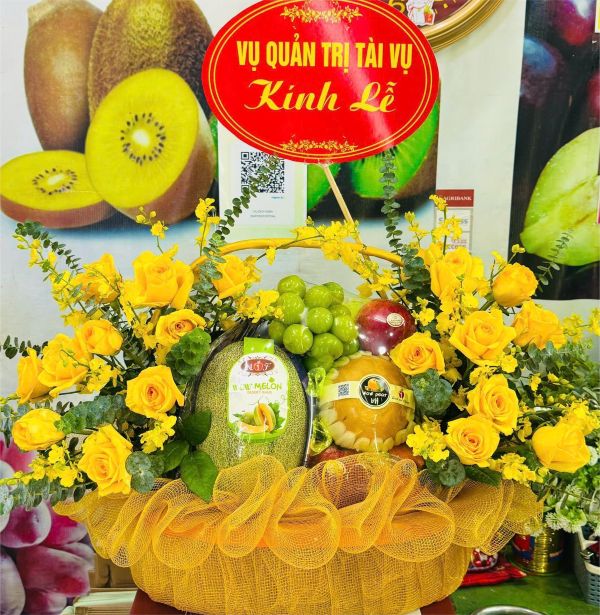 Giỏ hoa quả 20/11