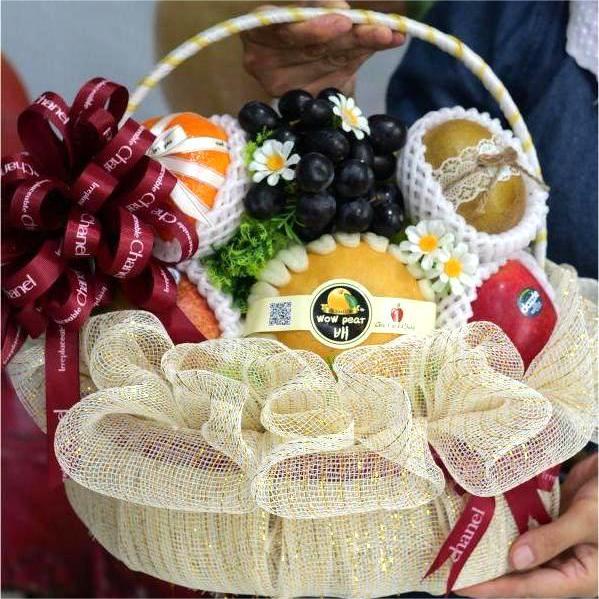 mẫu giỏ quà Trung thu