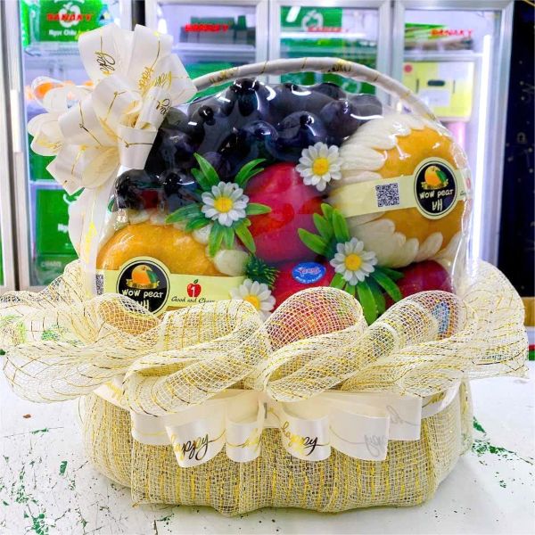 giỏ hoa quả tết Trung thu 2025