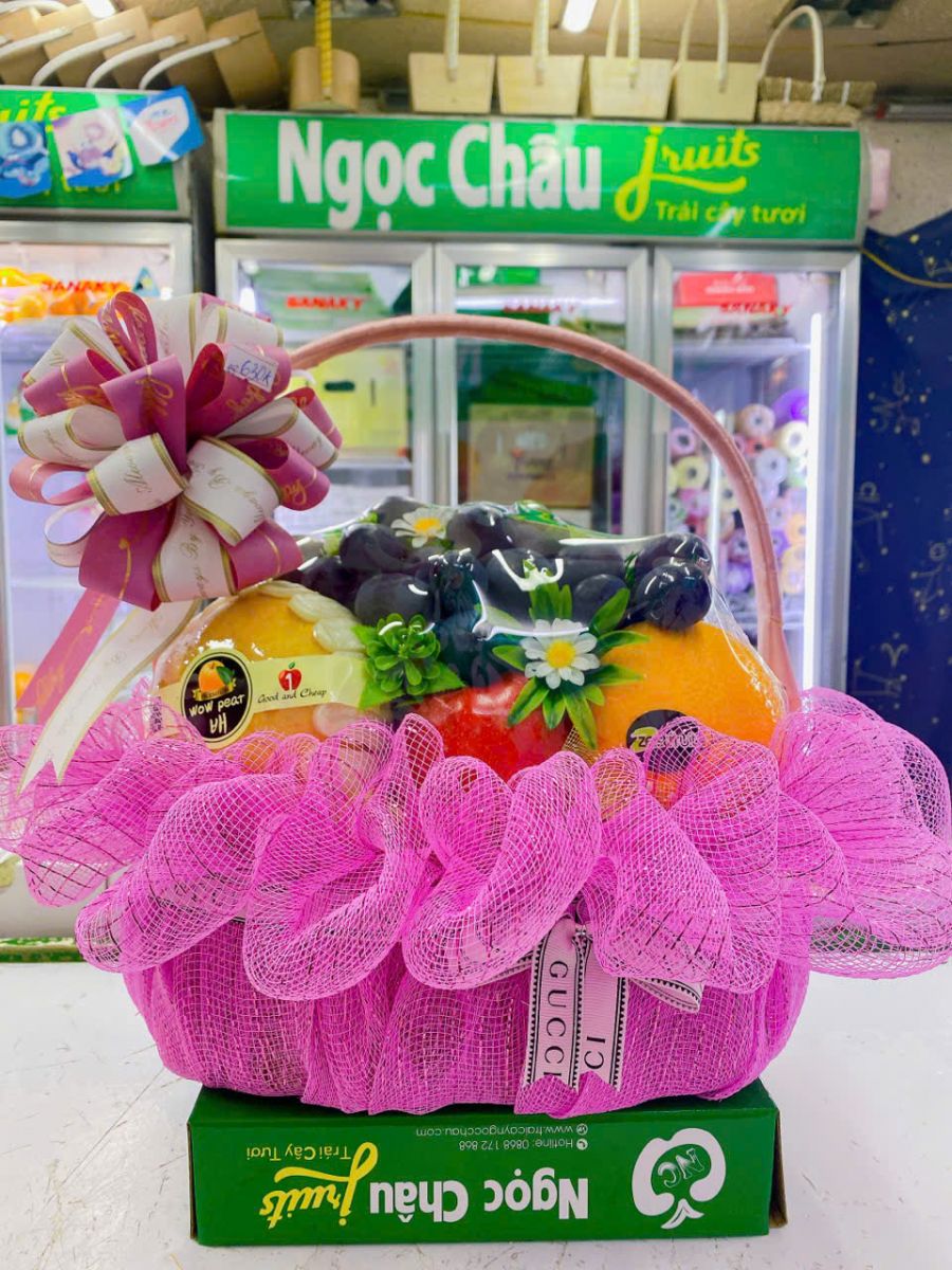 Giỏ hoa quả 20/11