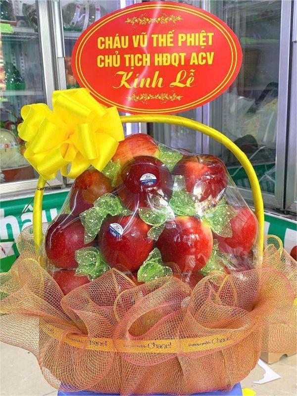 giỏ hoa quả cúng gia tiên