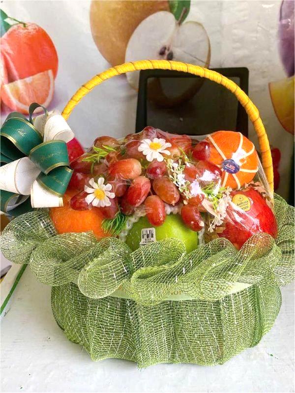 Giỏ hoa quả đám giỗ đẹp