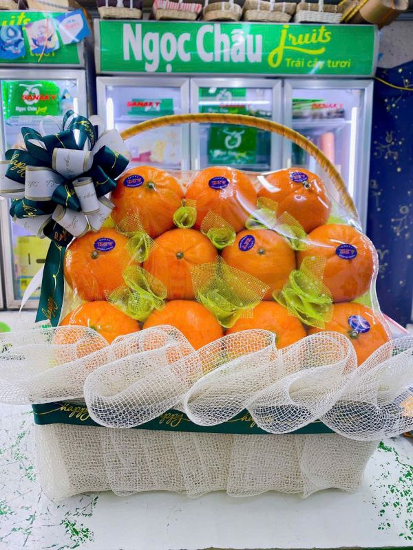 Giỏ hoa quả đám giỗ đẹp