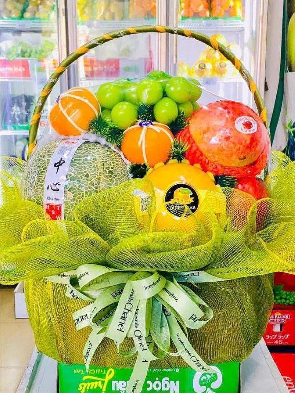 Giỏ hoa quả đẹp 2025