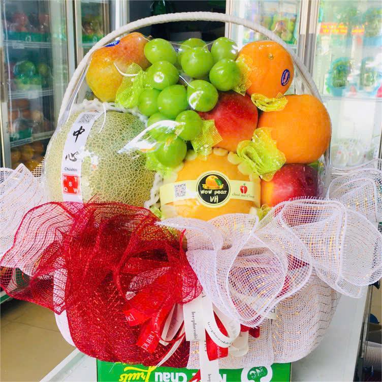 giỏ hoa quả tết Trung thu 2025