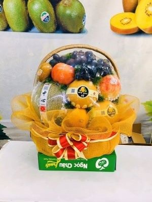 Giỏ hoa quả đám giỗ