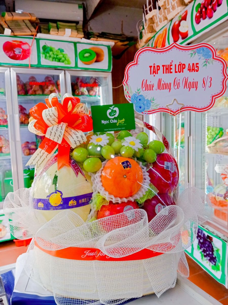 Giỏ hoa quả đẹp Hà Nội