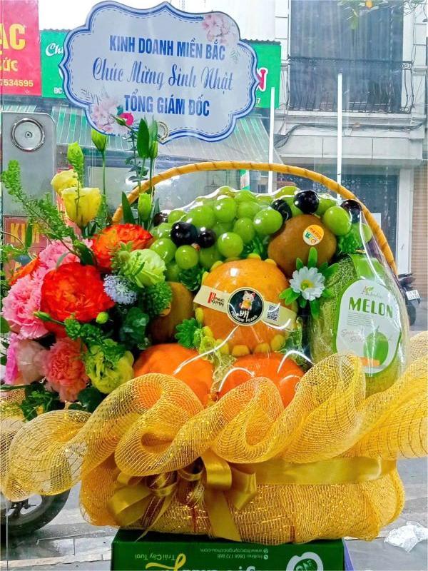 giỏ hoa quả đẹp tại Hà Nội