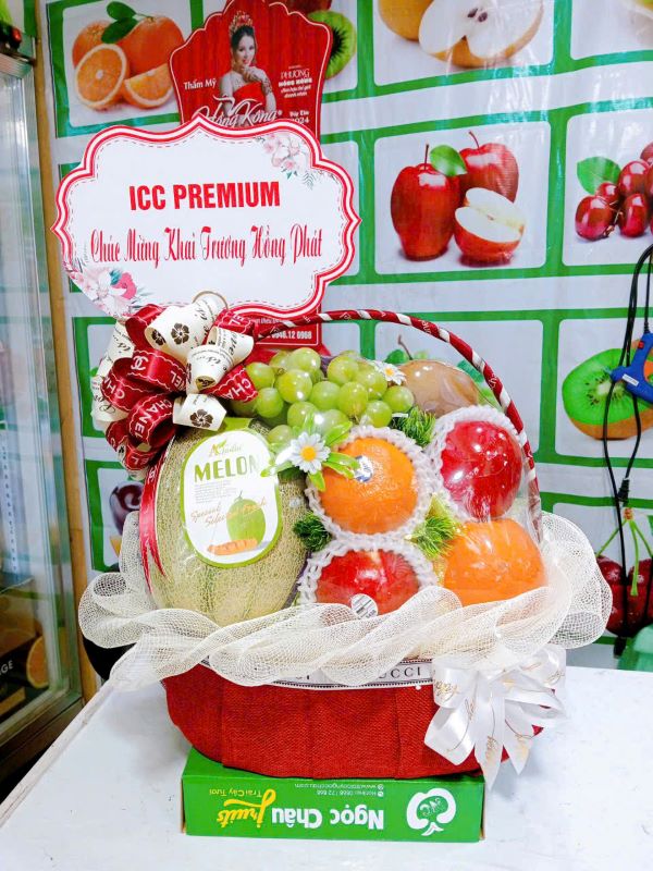 giỏ hoa quả đẹp tại Hà Nội