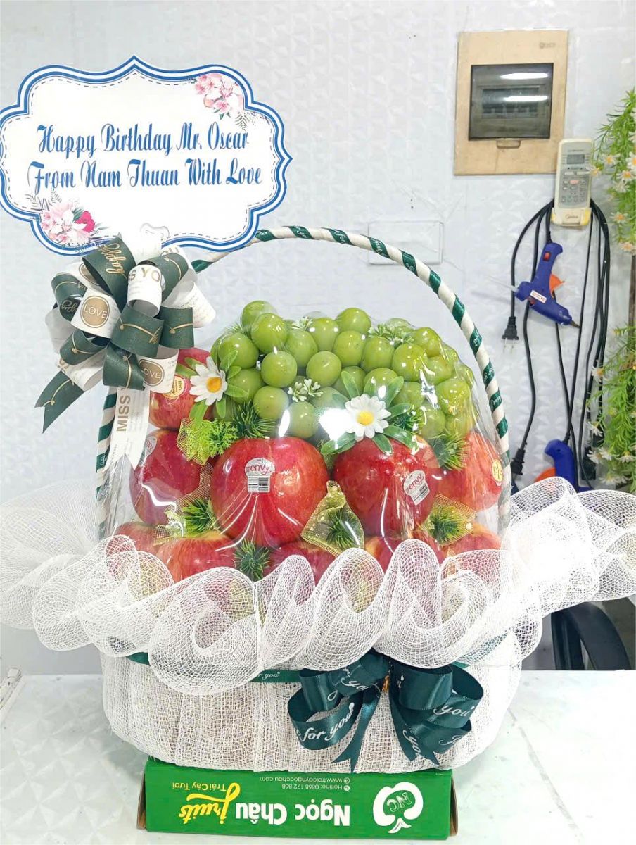 giỏ hoa quả đẹp tại Hà Nội