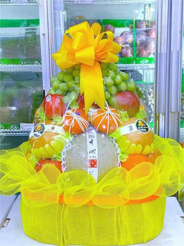 giỏ trái cây tết