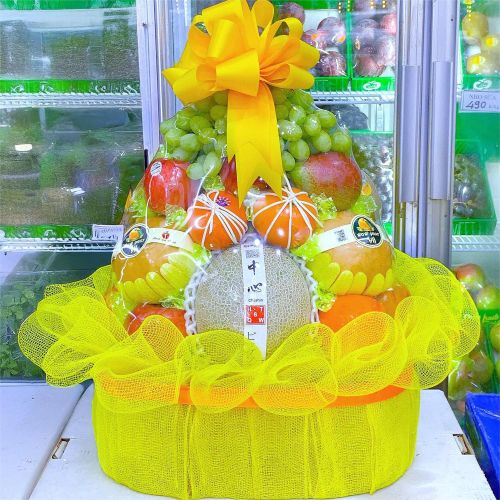 GIỎ HOA QUẢ ĐI LỄ CHÙA