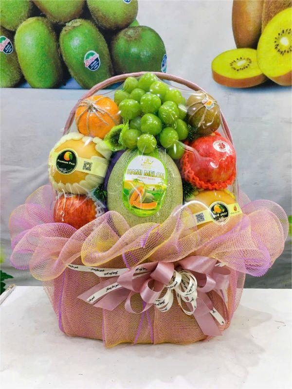 giỏ hoa quả dịp Tết