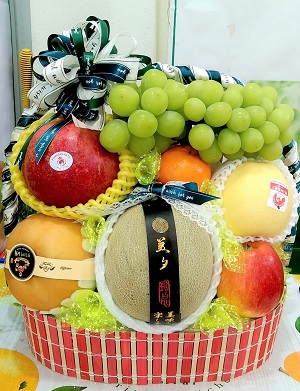 giỏ hoa quả chúc mừng thầy cô 20/11 tại Ngọc Châu fruits