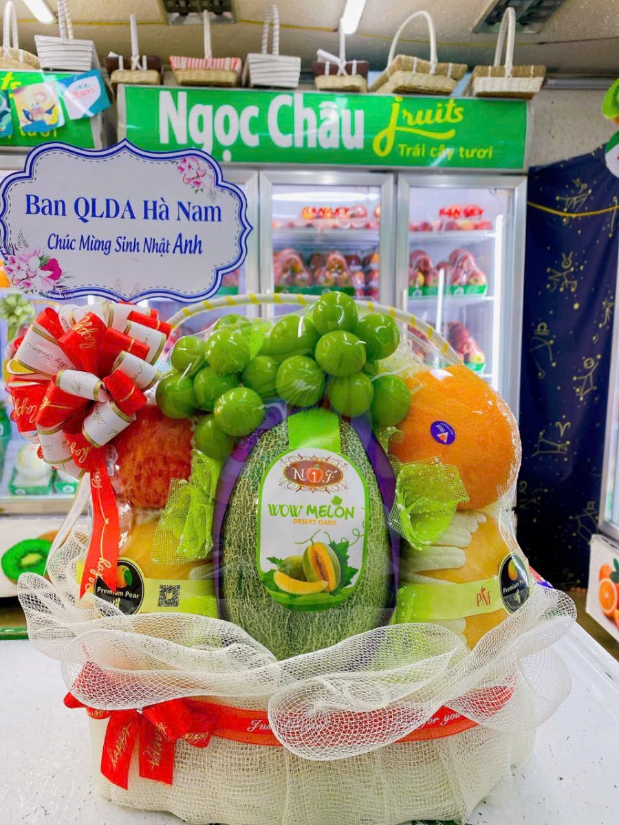 giỏ hoa quả tặng sếp nên chọn gì