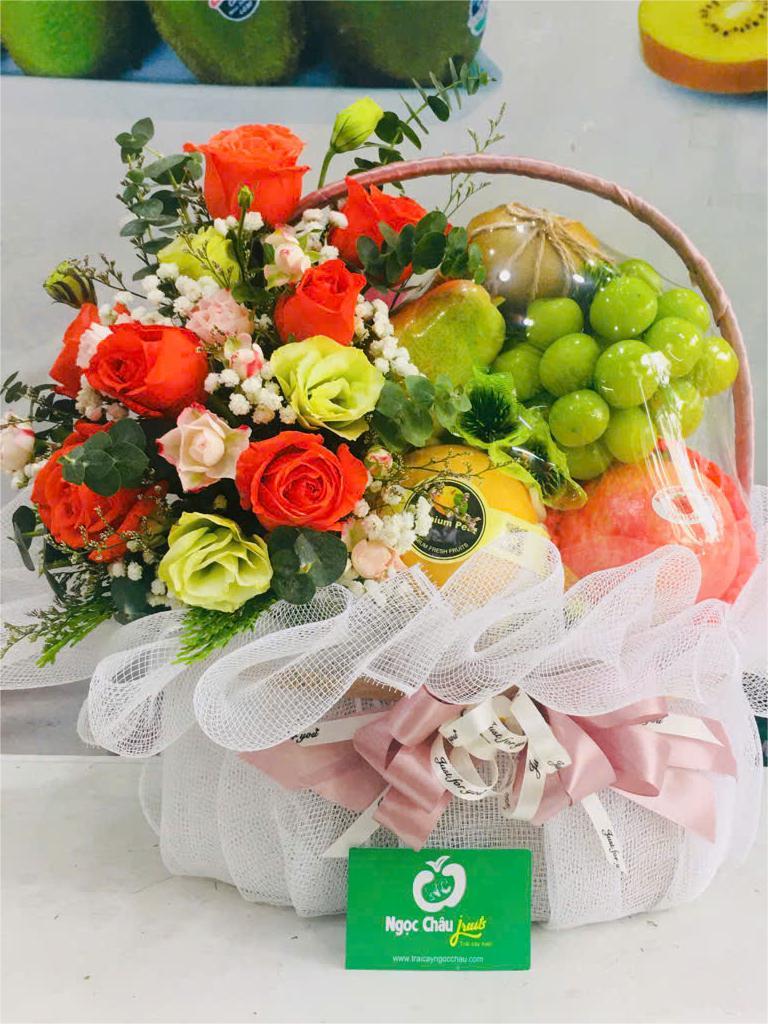 giỏ hoa quả tặng thầy cô