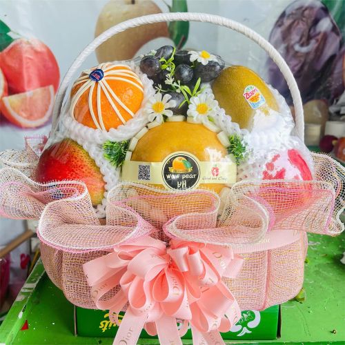 giỏ hoa quả tết Trung thu 2025
