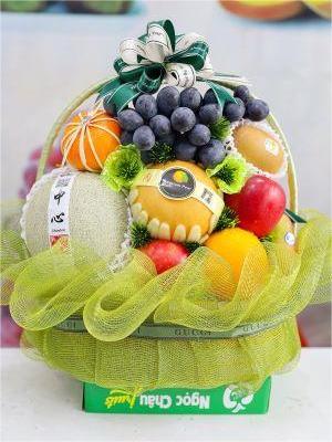 giỏ trái cây tết