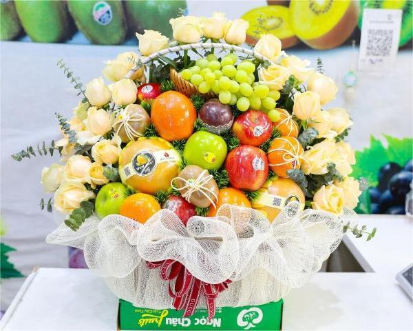 Đĩa hoa quả đẹp đơn giản