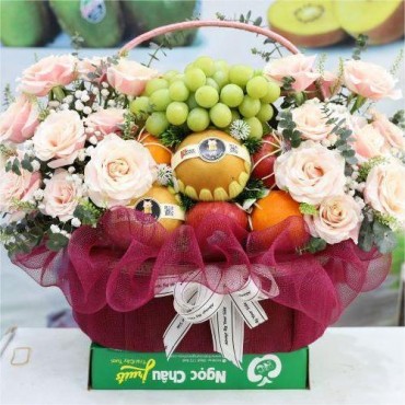 GIỎ HOA VÀ QUẢ