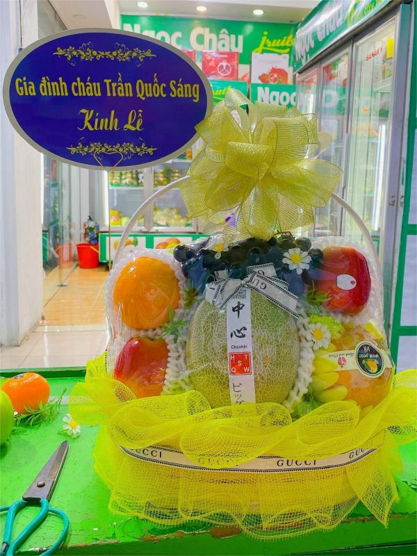 Giỏ trái cây đám tang