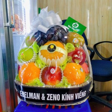 GIỎ TRÁI CÂY KÍNH VIẾNG