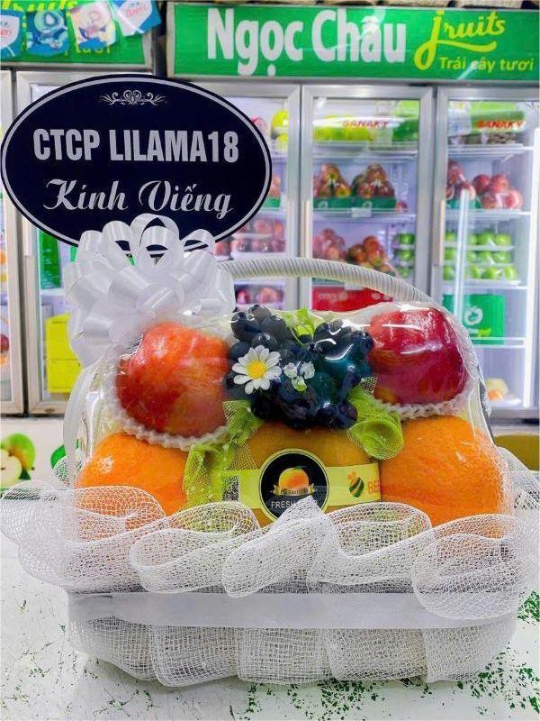 Giỏ trái cây đám tang